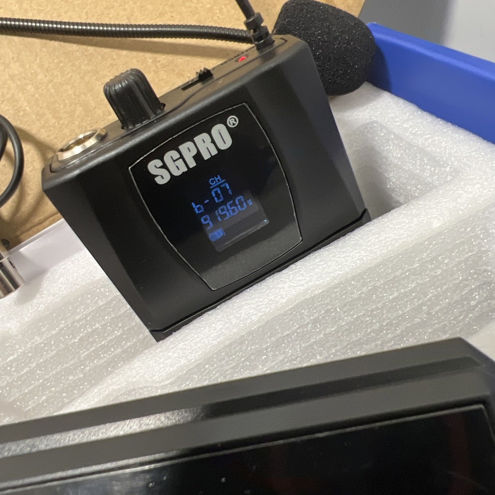 SG PRO SG-14 wireless microphone/ headset System