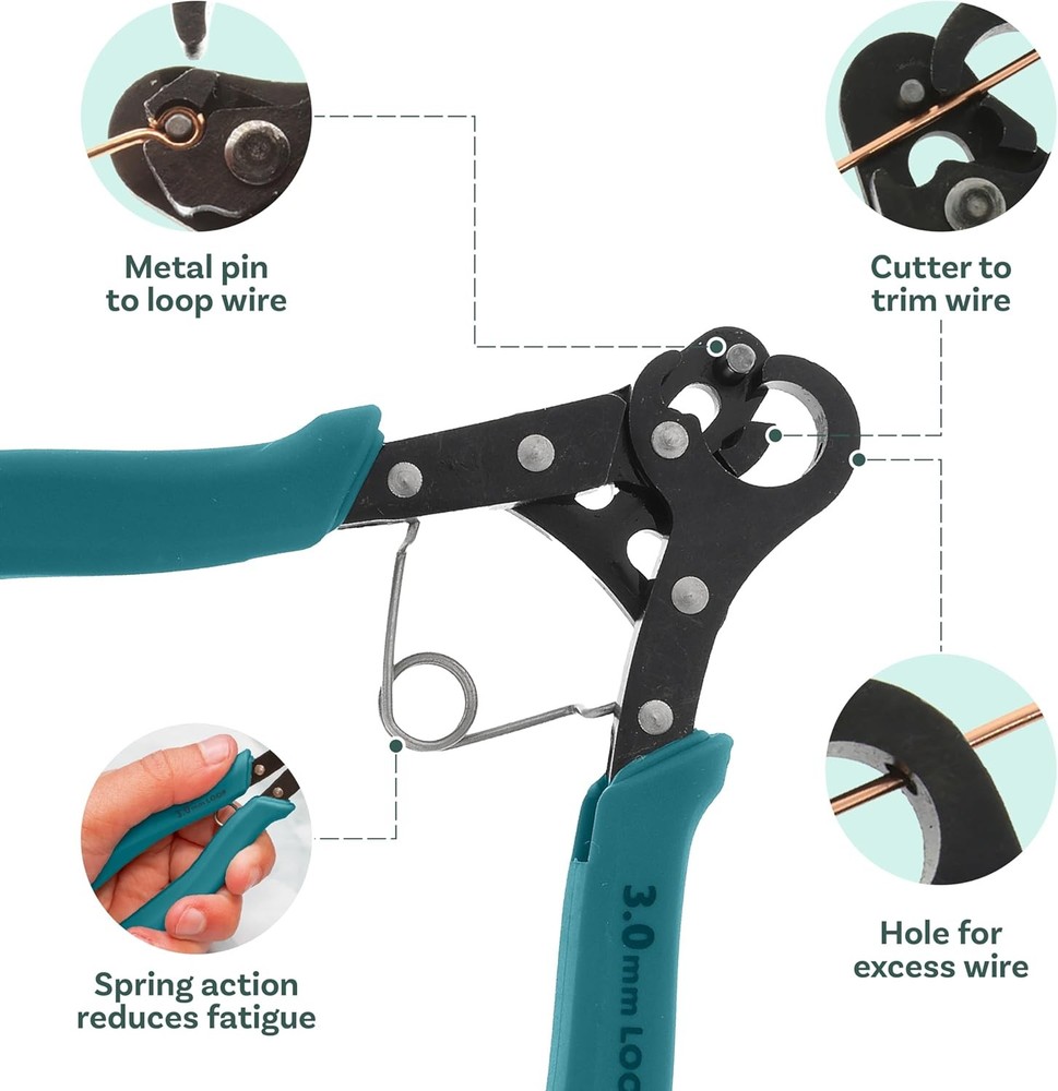 Beadsmith One-Step Pocket pliers combo set – 3 pieces