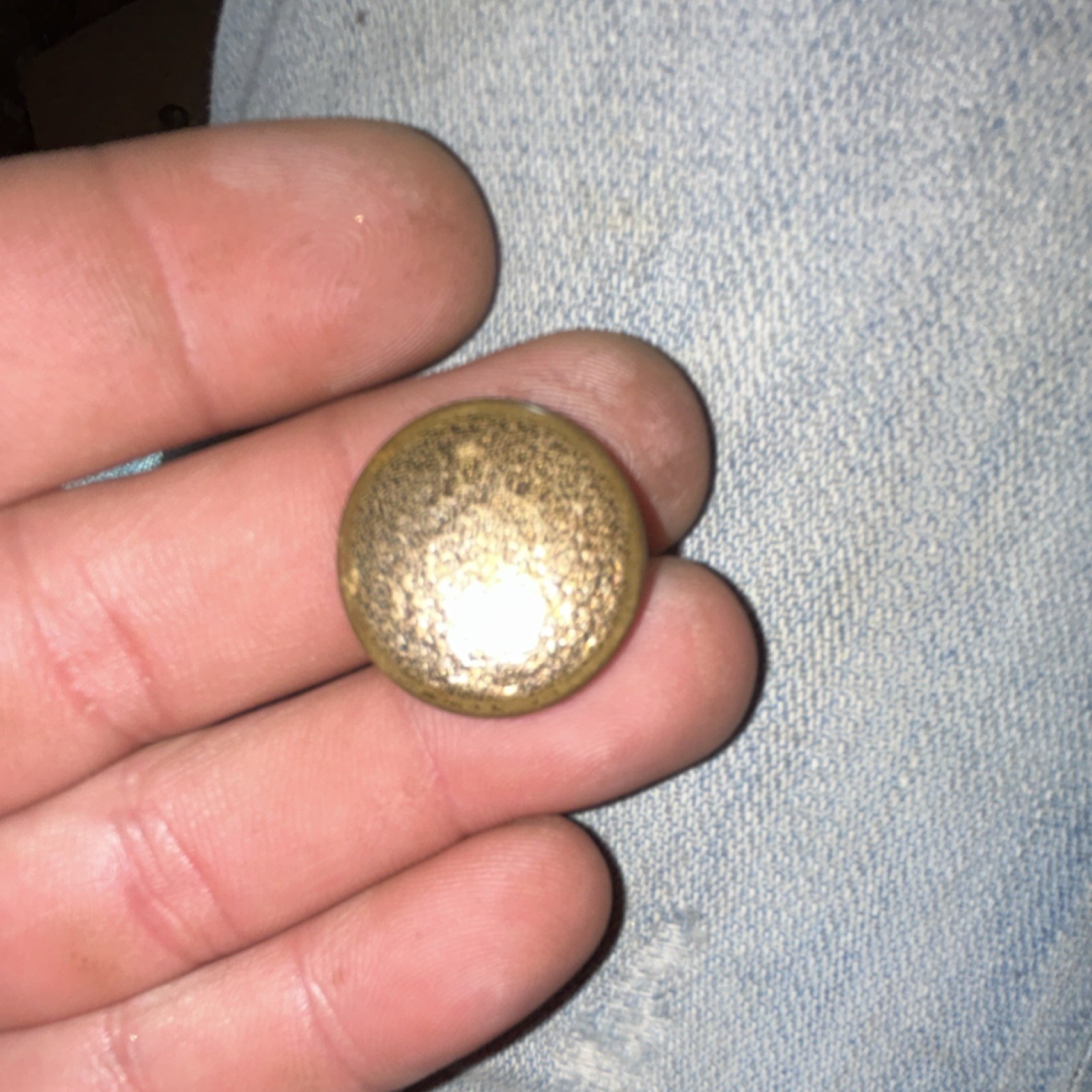 Original Civil War (1861-65) Brass Button Militaria