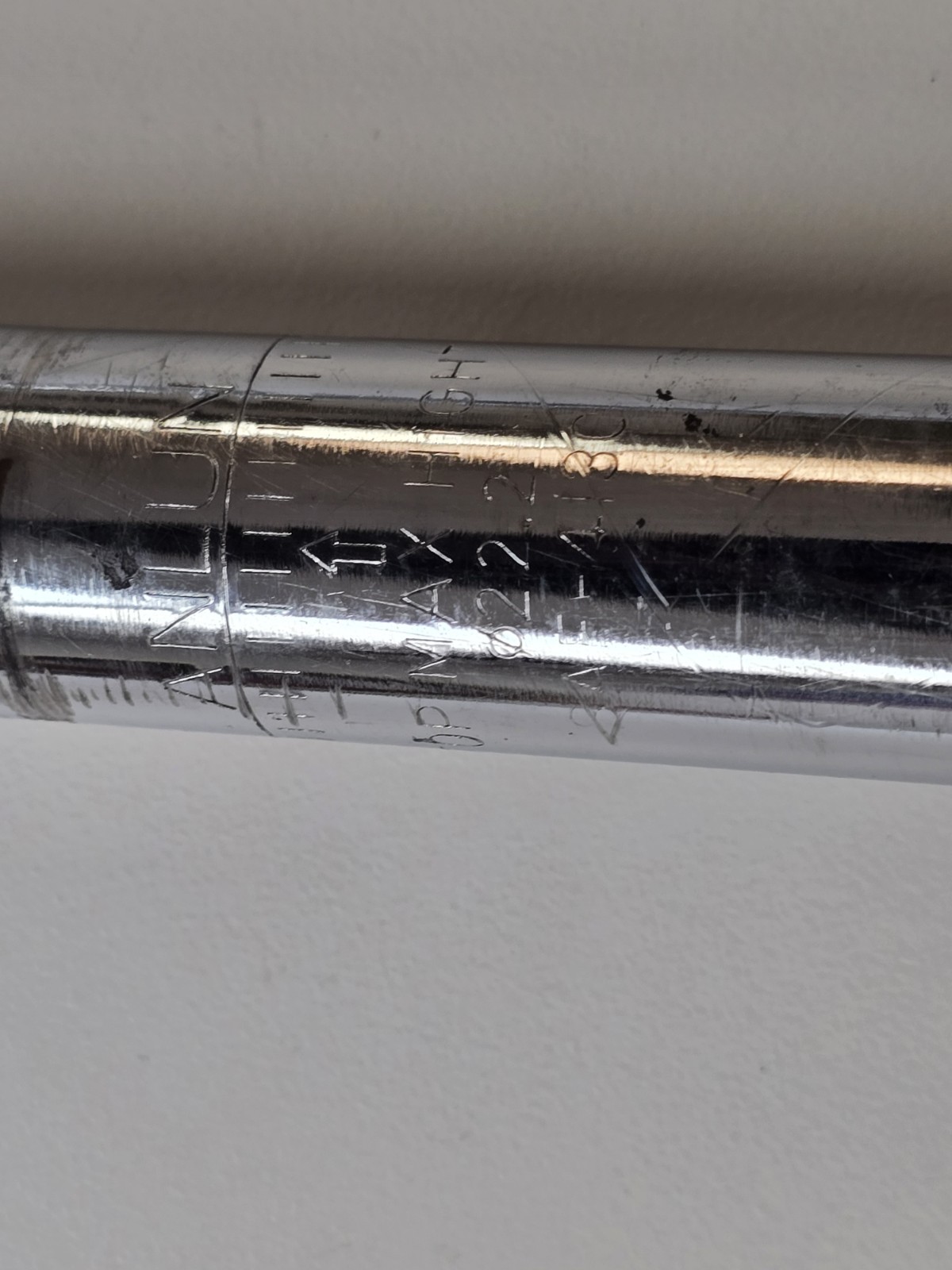 1980s Haro Seat Post Straight Anlun 22.2 CrMo Old School BMX Sport FST Master