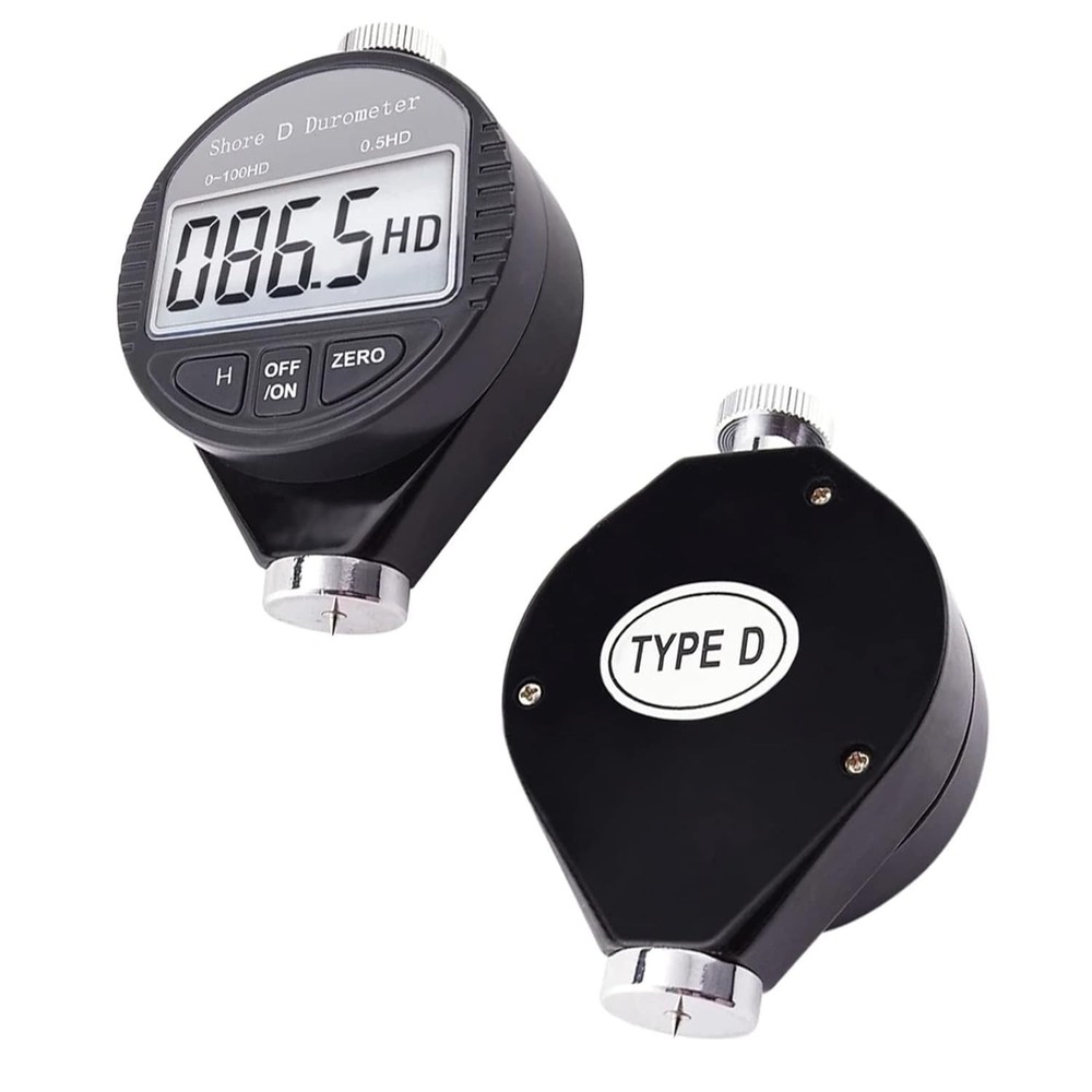 Rubber Hardness Tester Digital Shore Type D Durometer Tester...