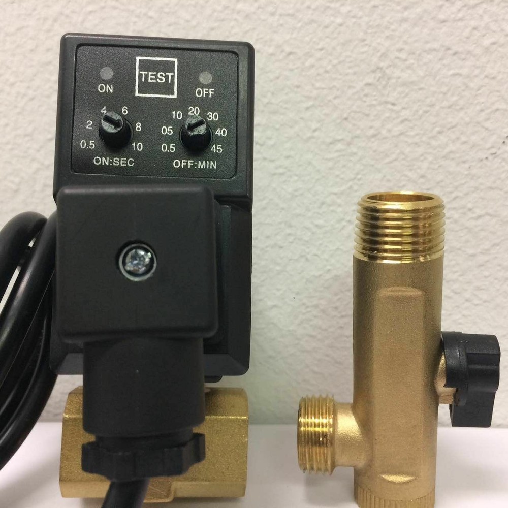I.E.E Compressor Automatic Electronic Timed Air Tank Water Moisture Drain Valve