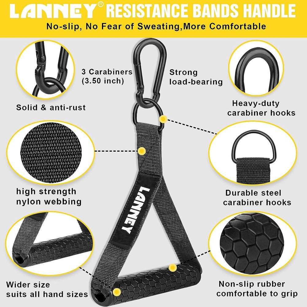 Tricep Rope Cable Machine Attachment 35 Triceps Pull down Rope LAT Pulldown