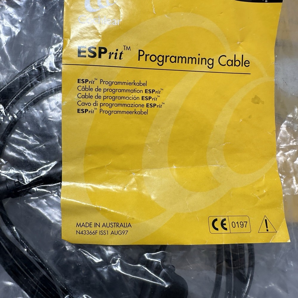 Cochlear Nucleus Bundle Processor Control Interface Cables Control Knob Software