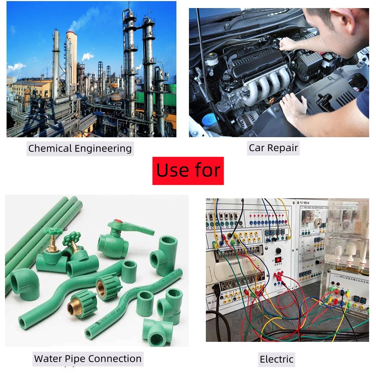 For A/C Compressor 530PCS Green HNBR O-Rings Assortment Kit 18 Sizes