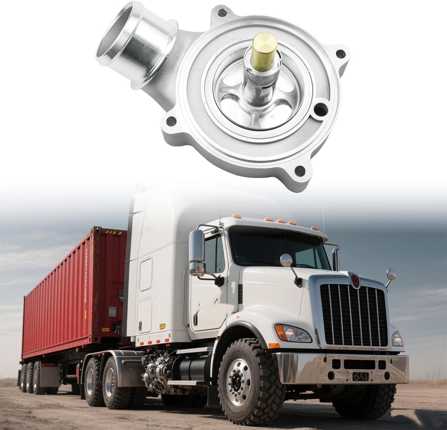 A4712006215 Thermostat with Seal Fit for Detroit DD15 DD13 DDE A4722001315