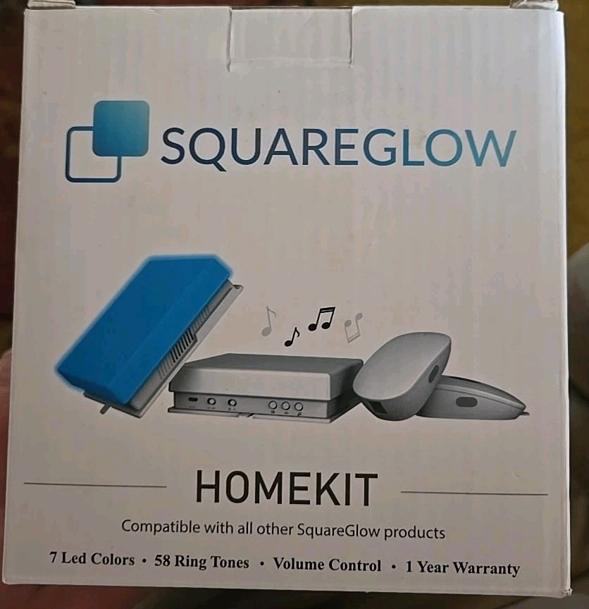 SquareGlow - Home Kit with two 10ft Micro USB [6 Items]