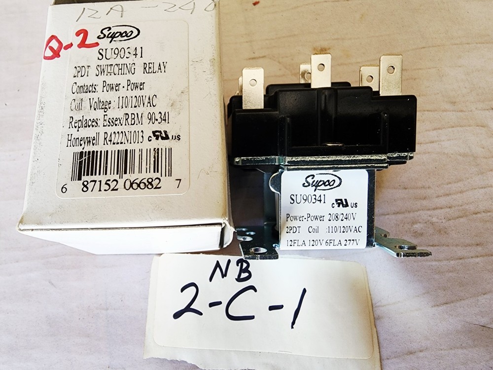 Supco SU90341 Switching Relay