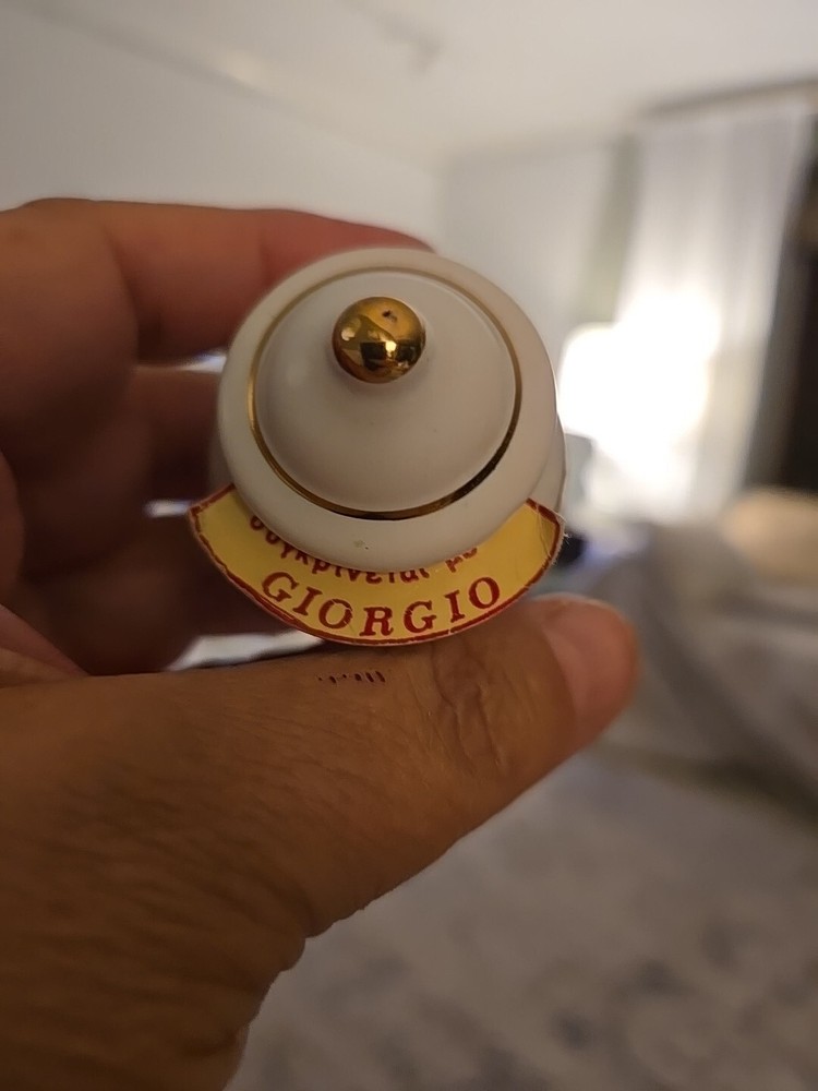 Vintage Perfume Pot Giorgio Mint HTF