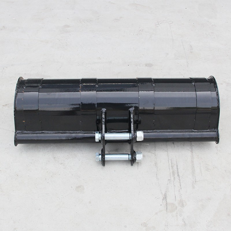 FREE SHIPPING 800mm Plain Flat Bucket Attachment For 0.8-1.5 Ton Mini Excavator