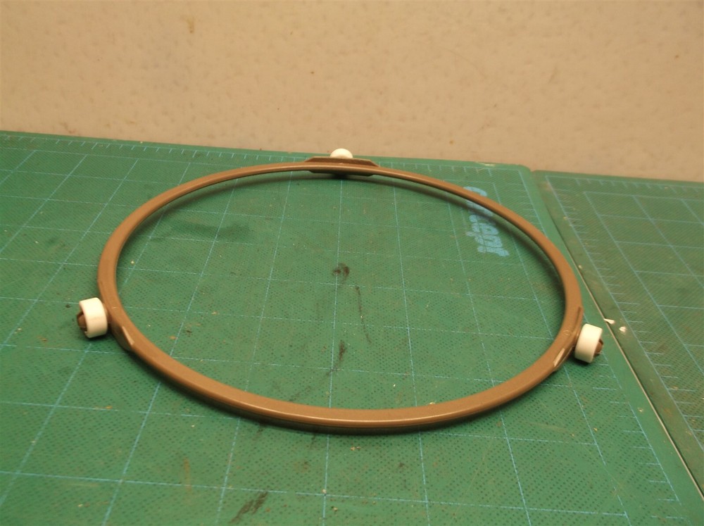 6-1/2 id Microwave Turntable Ring Microwave 12mm Roller Brown