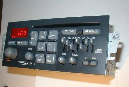 1994-2003 Pontiac Firebird Trans Am Firehawk DELCO CD RADIO Stereo 7 BAND EQ