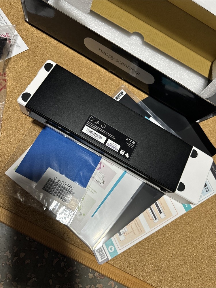 Doxie Q DX300 Wireless Rechargeable Document Scanner w/Automatic Feeder