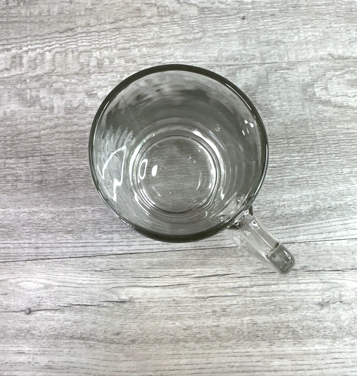 Moosehead Canadian Lager Beer Stein Handled Clear Glass Mug 5 1/4”