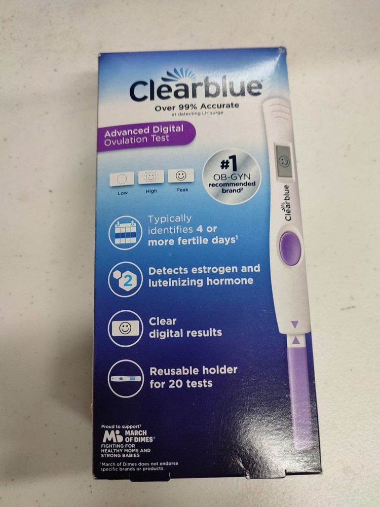Clearblue Advanced Digital Ovulation Predictor Kit - 20 Count