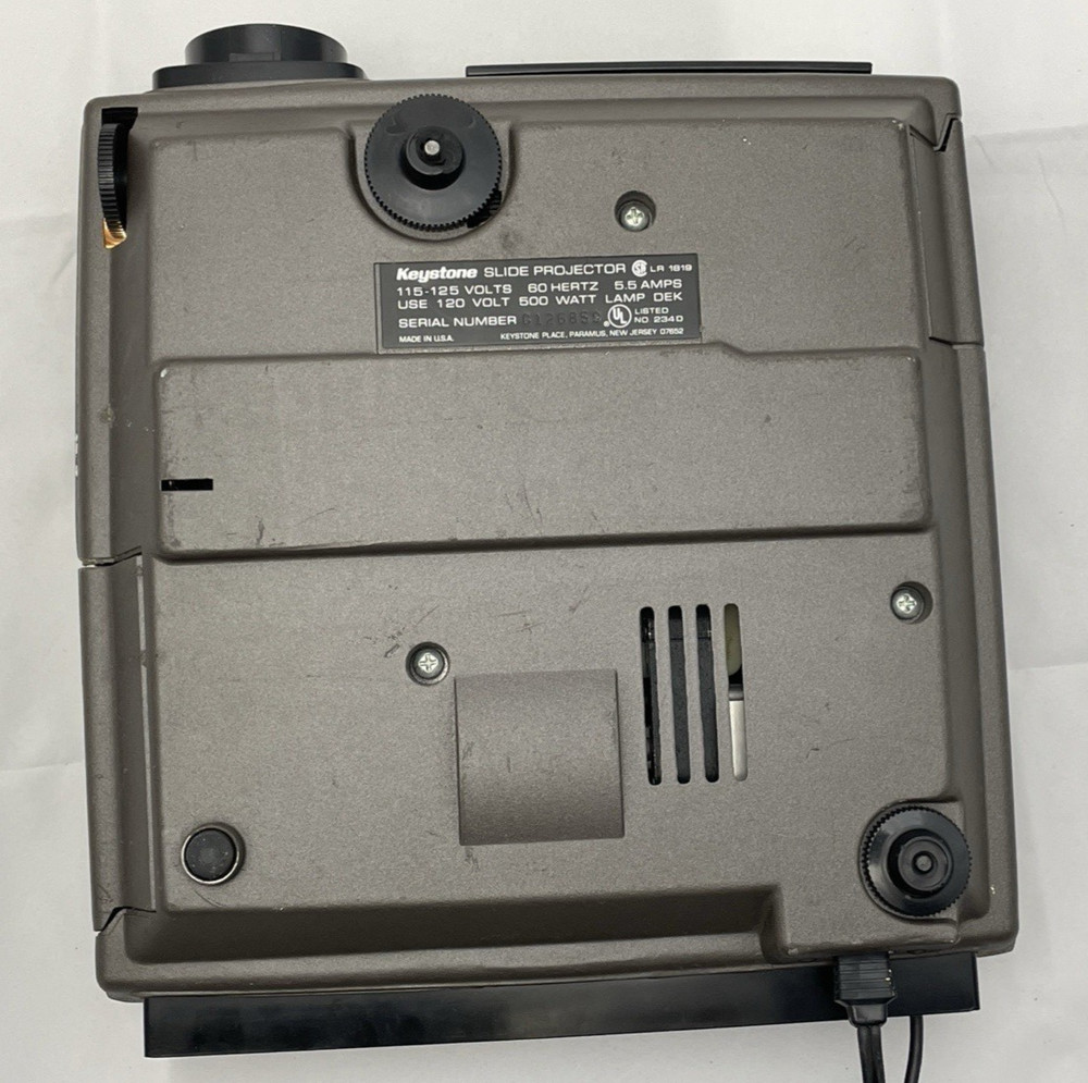Keystone Gravity 1200 35mm Auto Slide Projector & Bulb | 2279