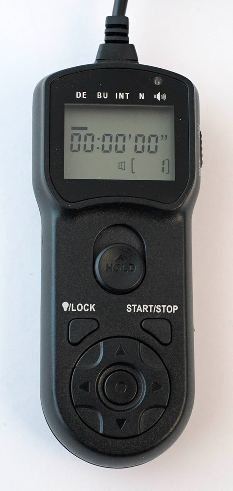 JJC Intervalometer Timer Remote Control Shutter Release for Sony