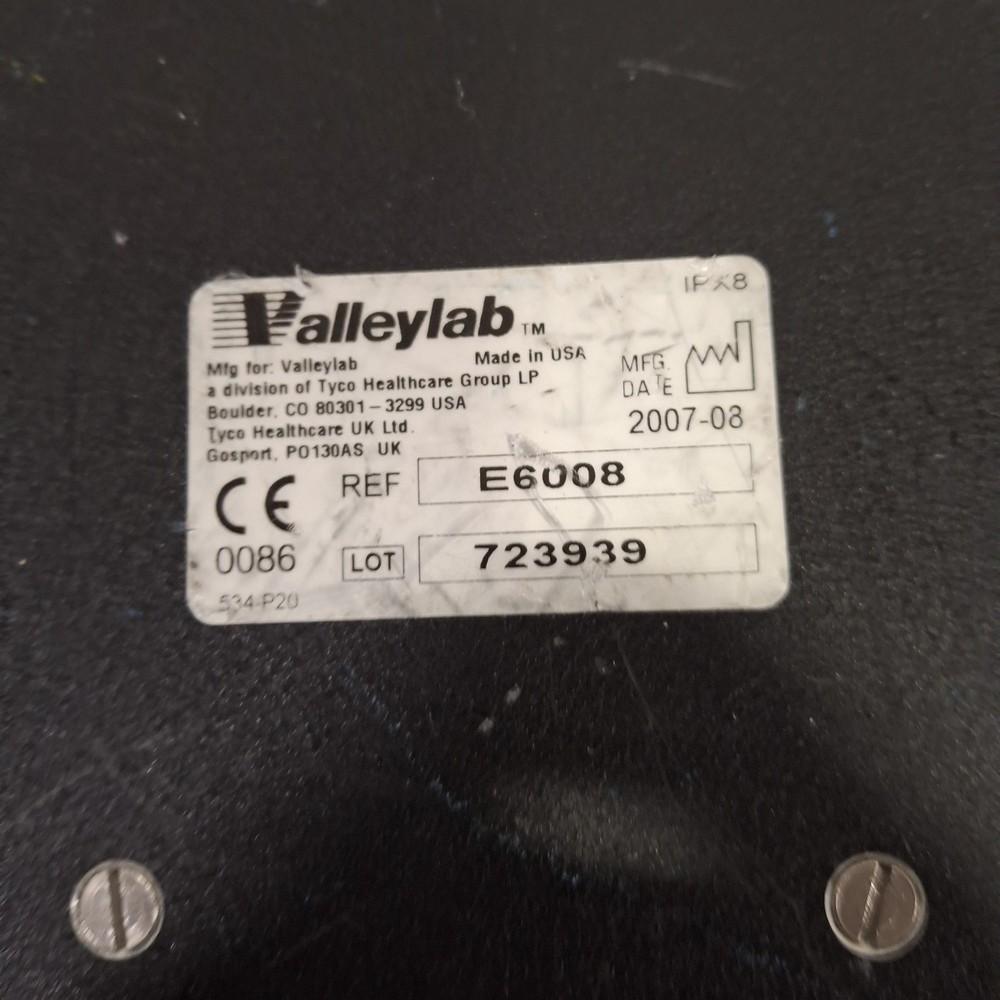 Valleylab E6008 Monopolar Electrosurgical Footswitch