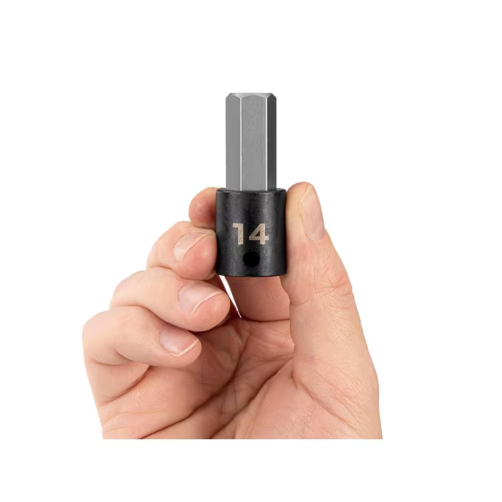 3/8 In. Drive X 14 Mm Hex Bit Impact Socket