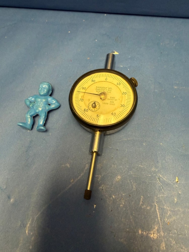 Sweeney SWE3455-51 Dial Indicator 1.000" Range - Test Tool