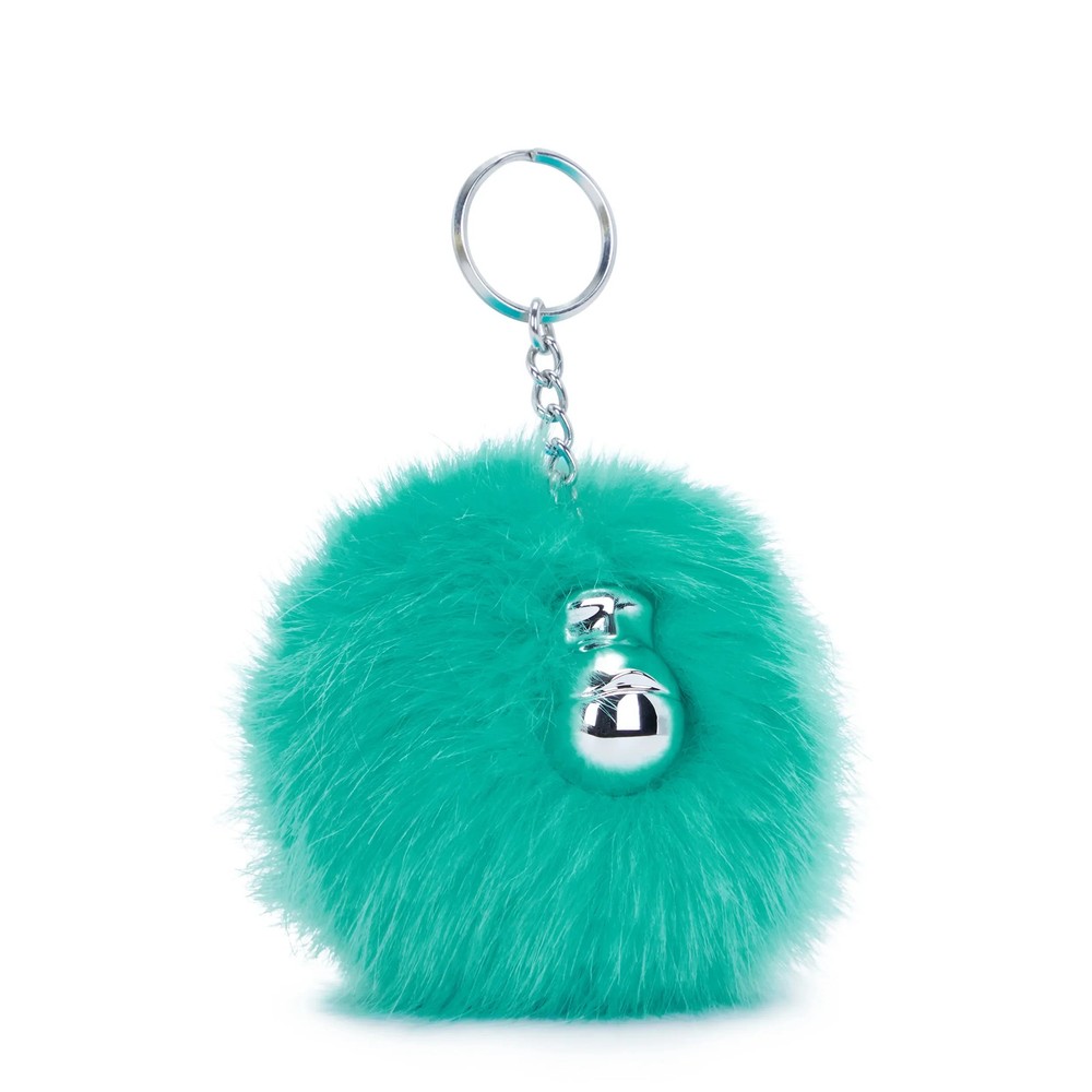 Kipling Pompom Monkey Keychain