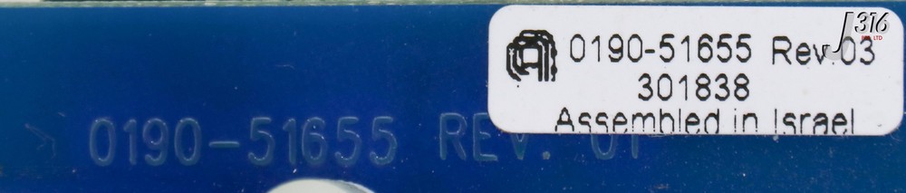 22001 APPLIED MATERIALS PCB, LOADLOCK DOOR LOGIC INTERFACE 0190-51655