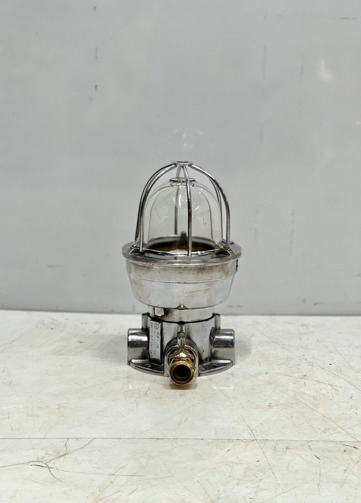 Flame-Proof Vintage Bulkhead Light | Aluminium Post Mount Ceiling & Wall Design