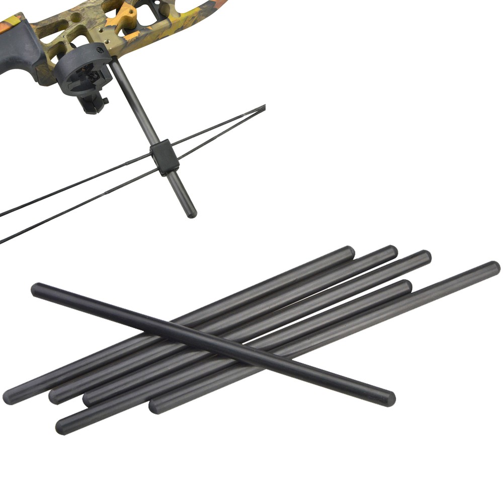 1X Compound Bow Bowstring Splitter Rod Carbon Stabilizer Silencer Separator Tool