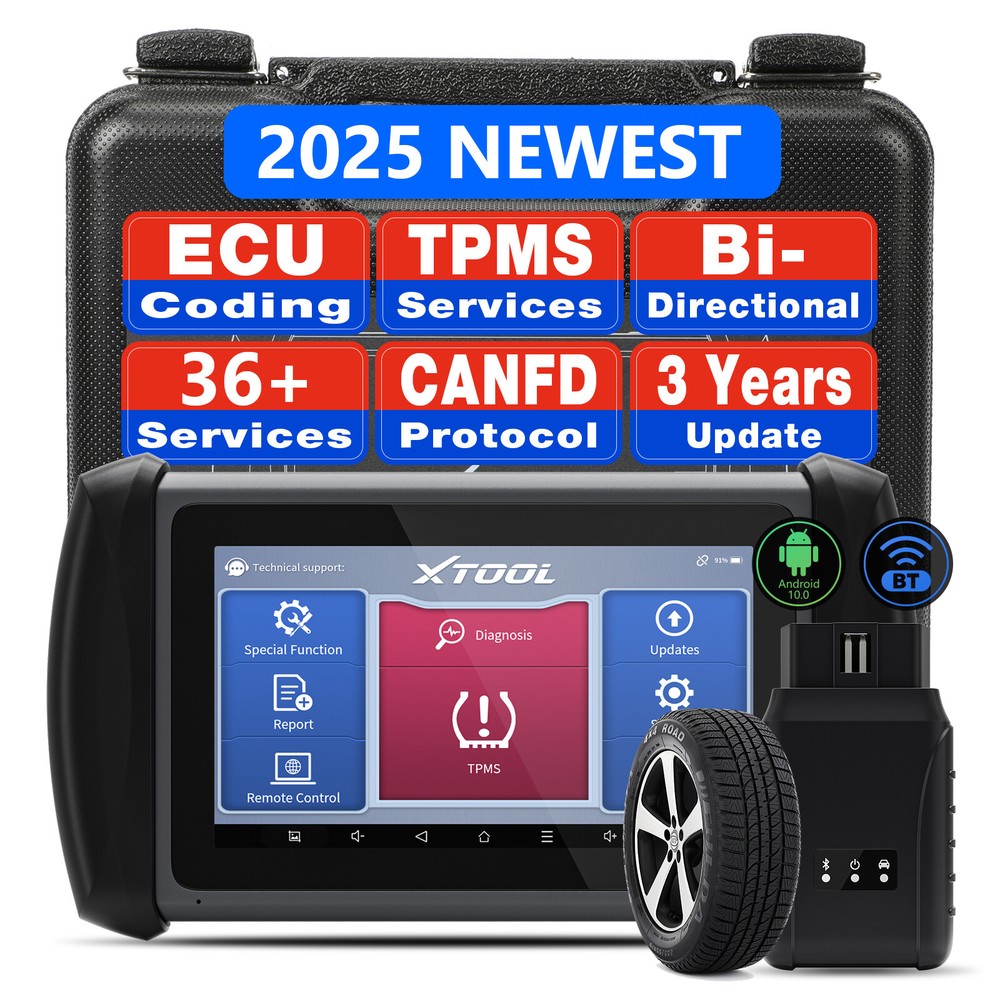 2025 XTOOL IP819TP OBD2 Scanner Full TPMS Diagnostics/Relearn/Reset/Programming