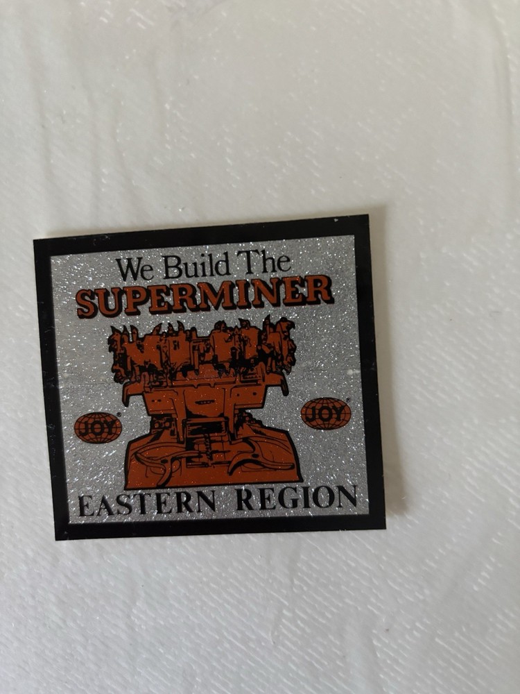 Joy Coal Mining stickers (2025 Listing ). Item 807