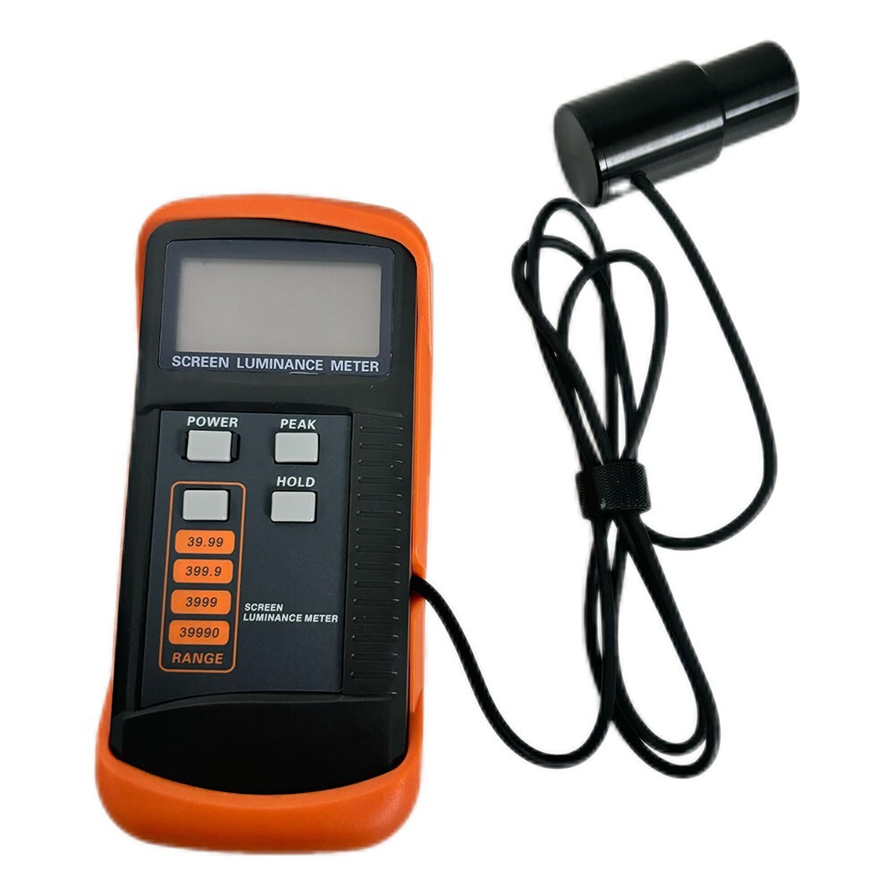 Handheld Screen Brightness Meter with Accuracy ±0.5%+1 Range 0.01-39990cd/m2