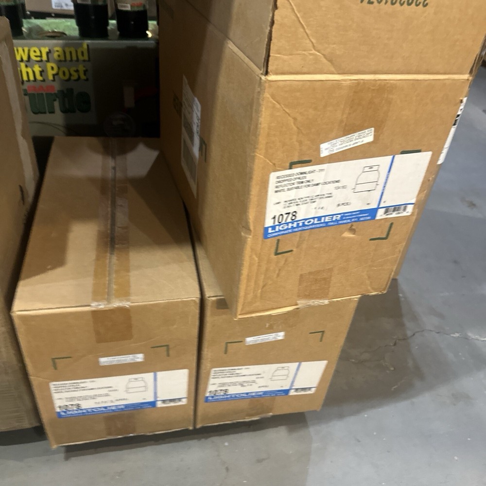 Lightolier 1078 5" Wet Location Dish Diffuser Trim. New