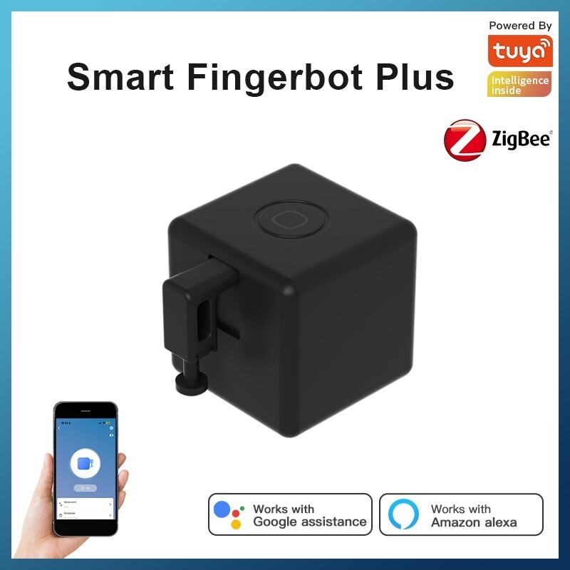 Fingerbot Plus ZigBee Fingerbot Button Switch / App Control / Alexa Google Home