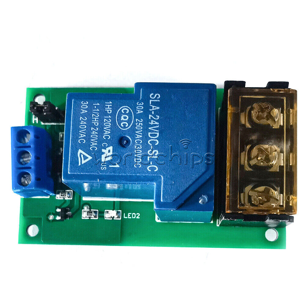 DC 5V/12V/24V 30A Relay Module Optocoupler Isolation High & Low Level Trigger