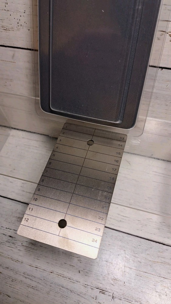 ColdTi Cryptocurrency Seed Plate for Extremely Durable Cold Storage Single Plate