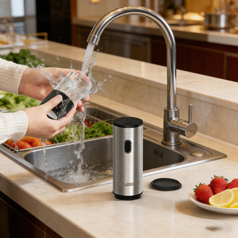 Salt and Pepper Grinder Set Rechargeable Automatic Mills with Light Adjustabl...
