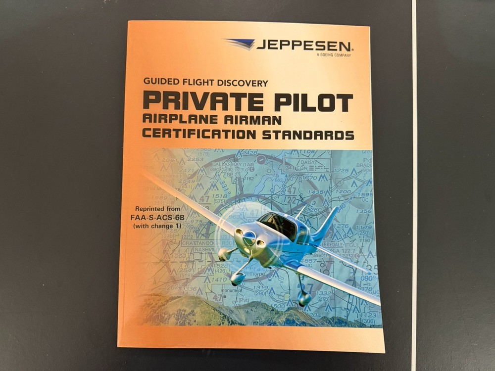 Jeppesen Private Pilot Test Study Kit Full FAA Test Prep Set