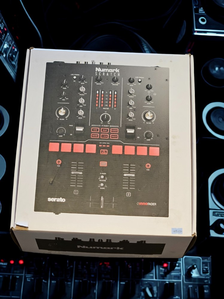 Numark Scratch 24-Bit 2-Channel Dj Mixer - Black