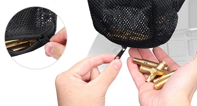 Picatinny rail brass catcher Black