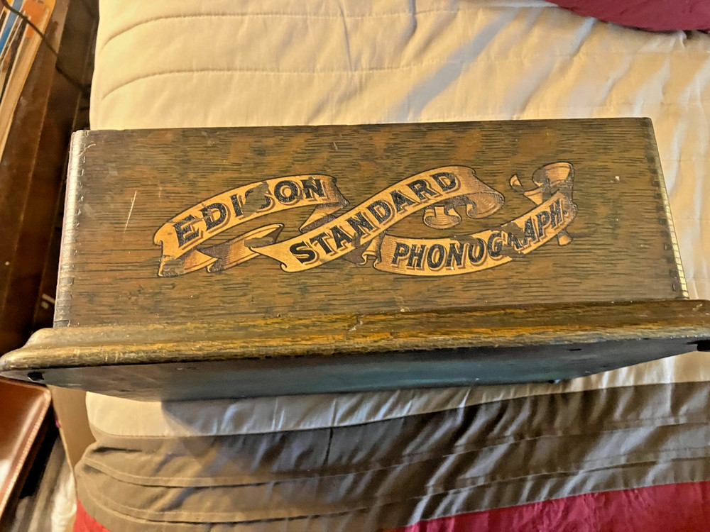 EDISON STANDARD MODEL A PHONOGRAPH CASE BOTTOM