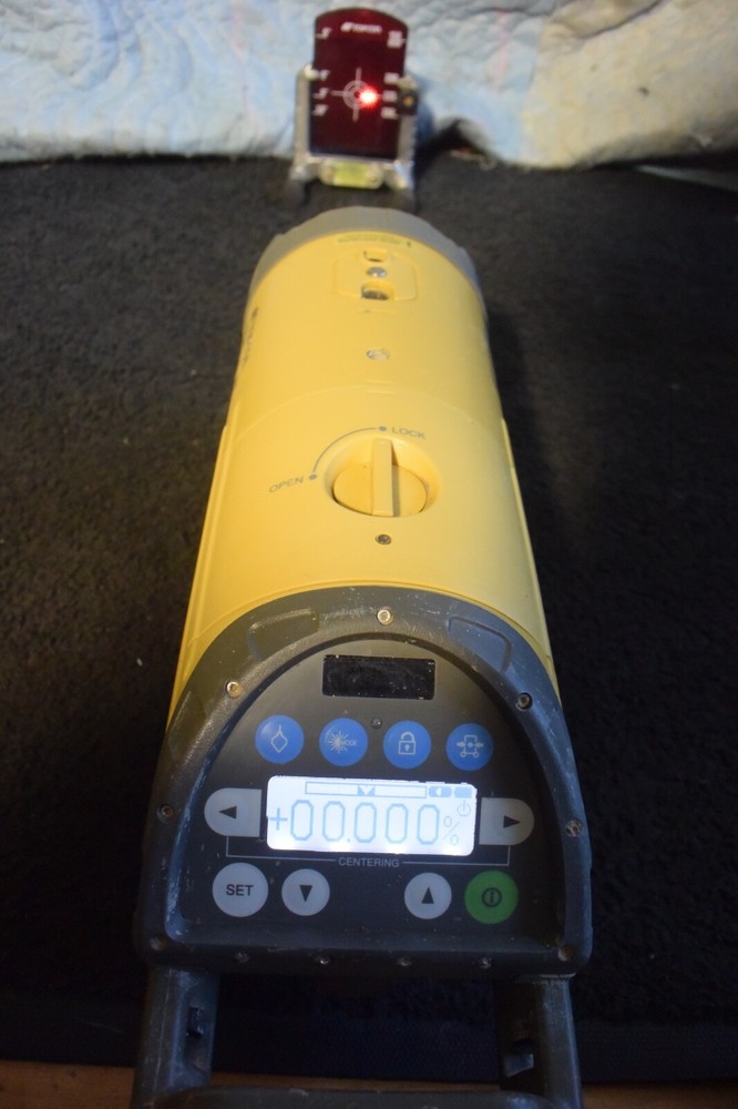Topcon Model TP-L5AV Red Beam Straight Pipe Laser