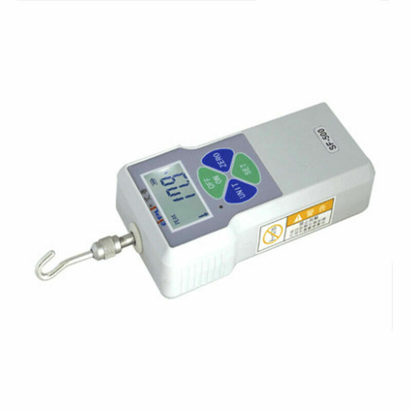 High Precision 2-500N LCD Digital Dynamometer Push Pull Force Gauge Tester Meter