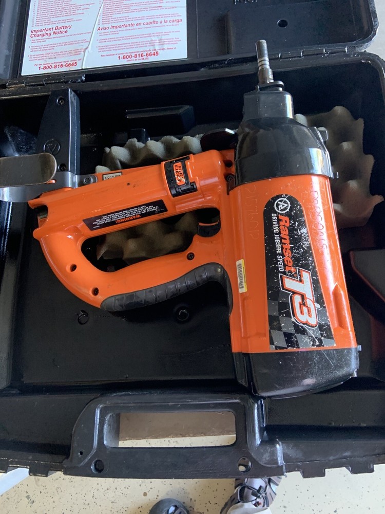 Ramset T3 Gas Actuated Faster Tool (002