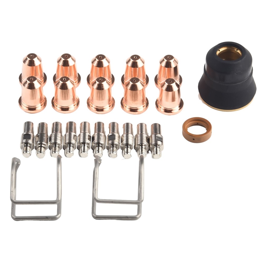 Plasma Cutter Set Accessories Electrod Plasma Nozzle Replacements Welding