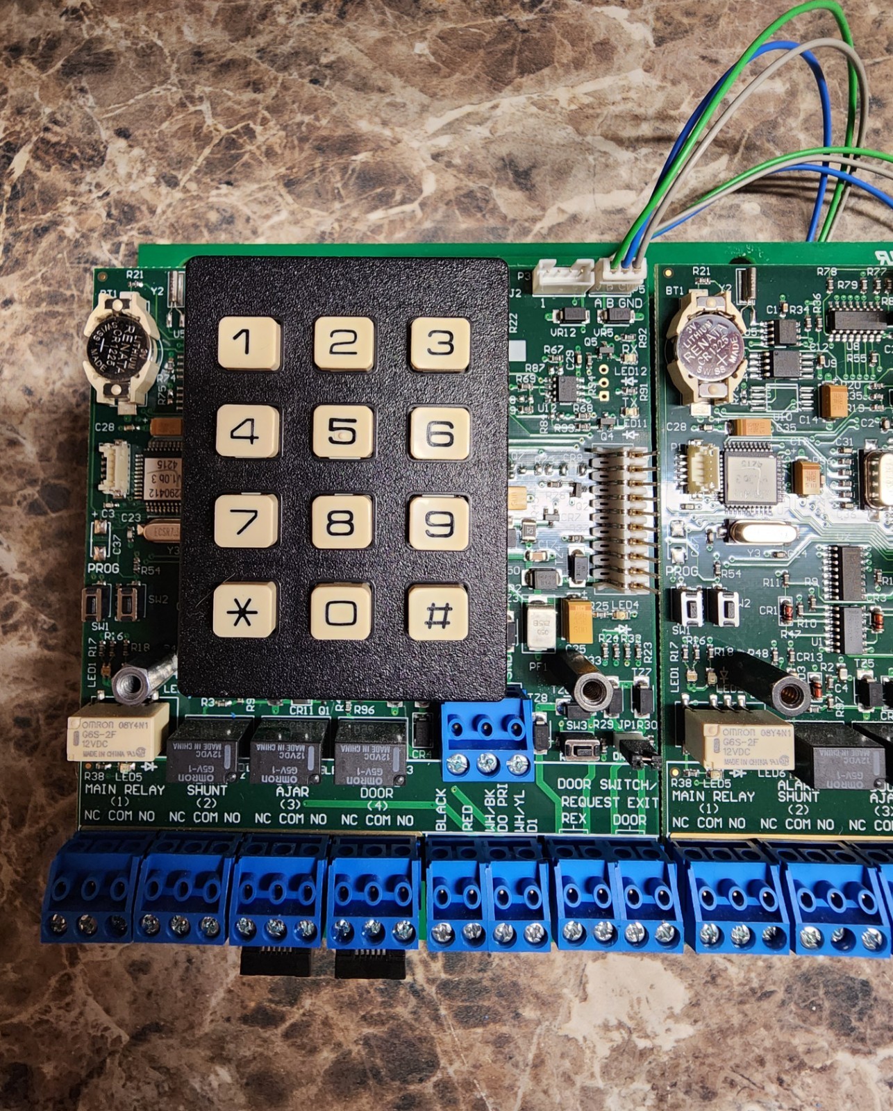 IEI Linear HubMax Access Control Backplane With 4 Door Cards