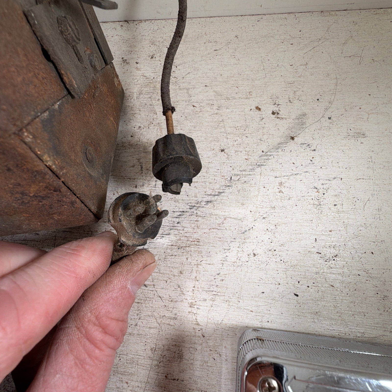 Lot Of 2 Vintage Antique OEM 1940s Mopar Radios For Parts Or Repair