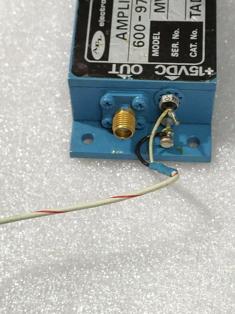 AEL MW-1311A AMPLIFIER 600-970MHZ