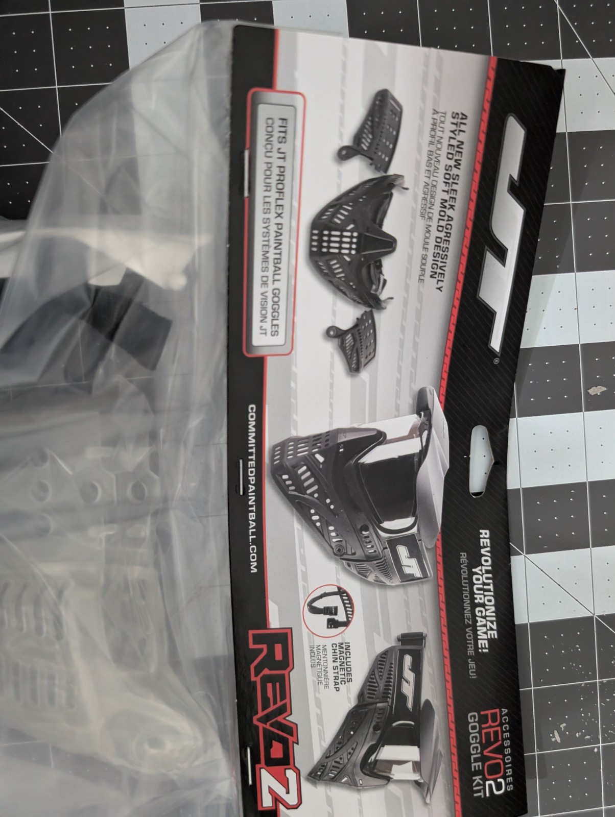 New JT Proflex REVO2 Whiteout Clear/White Revo 2.0 Lowers/Ears Committed