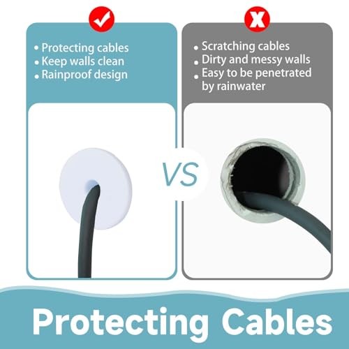 White Cable Routing Kit by Starlink - Cable Installation Kit