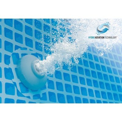 INTEX 10' X 30" EASY SET ROUND INFLATABLE ABOVE GROUND POOL, - Scratch & Dent